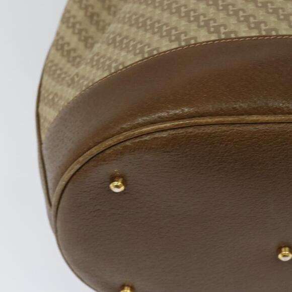 GUCCI Shoulder Bag Canvas Beige Gold - Picture 12 of 16